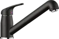 Produktbild: DARAS-S  Küchenarmatur Hochdruck schwarz mit Ausziehbrause 526153