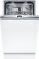 Produktbild: Bosch Geschirrspüler vollintegriert SPV6EMX09E Serie 6 | 45 cm | Home Connect | 44 dB | Energieklasse B | Edelstahl, B (Spektrum A bis G)