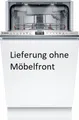 Produktbild: BOSCH vollintegrierbarer Geschirrspüler SPV6EMX09E, 8.7 l, 10 Maßgedecke, 6 Programme, Efficient Dry, Maschinenpflege-Programm