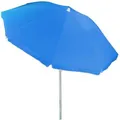 Produktbild: Relaxdays Sonnenschirm 10020901_126, rund, Ø 180cm, blau, neigbar, höhenverstellbar