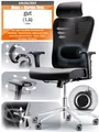 Produktbild: LUTIVO Alpha Ergonomischer Bürostuhl 150kg | Schreibtischstuhl Drehstuhl Schwarz