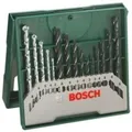 Produktbild: Bosch X-Line - Bohrersatz - für Holz, Metall, Stein - 15 Stücke - 5 mm, 6 mm, 8 mm, 4 mm, 3 mm