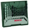 Produktbild: Bosch Accessories Bosch 15tlg. Mini-X-Line Spiralbohrer Mixed-Set (Holz, Stein und Metall, Zubehör Bohrmaschine)