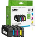 Produktbild: KMP H100V kompatibel mit HP 950XL/951XL (C2P43AE) schwarz/cyan/magenta/gelb NEU