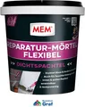 Produktbild: MEM REPARATUR-MÖRTEL FLEXIBEL, Gummimörtel für innen & außen, 1,0 kg /#882082