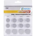Produktbild: Conrad Energy Knopfzellen-set Je 2x Cr1025, Cr1620, Cr1632, Cr2016, Cr2430, Cr2450, Sowie Je 4x Cr20