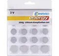 Produktbild: Conrad energy Knopfzellen-Set Je 2x CR1025, CR1620, CR1632, CR2016, CR Knopfzelle