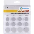 Produktbild: Conrad energy Knopfzellen-Set Je 2x CR1025, CR1620, CR1632, CR2016, CR2430, C...