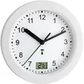 Produktbild: Tfa Dostmann - 60.3501 Funk Wanduhr 17.5 Cm X 5.5 Cm Weiß Badezimmer-/feuchtraum Geeignet