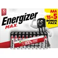 Produktbild: ENERGIZER Max Micro 15+5 Stück, AAA Batterien