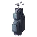 Produktbild: VEVOR Golf-Cart-Tasche mit 14-Wege-Organizer-Unterteilung Oben, 91 cm, 11 Taschen, Premium-Nylon-Cart-Tasche, langlebige Golftaschen mit Griffen, Staubschutzhülle und abnehmbaren Riemen, Armeegrün
