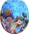 Produktbild: SANILO® WC-Sitz mit Absenkautomatik Ocean, Toilettendeckel direkt vom Hersteller, Klodeckel, Klobrille, WC Deckel, Toilettensitz, Toilettenbrille