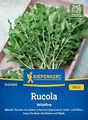 Produktbild: Kiepenkerl Rucolasamen Wildfire 1024680 - Scharfer Wasabi-Rucola mit pikant-scharfem Geschmack und Inhalt für 6 bis 8 lfd. Meter - Saatgut, Pflanzen