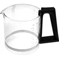 Produktbild: Krups XB900401, Karaffe, Krups, Kaffee-Druckbrühautomat T8, T8, Schwarz, Transparent, 1 l, 1 Stück(e) - Schwarz/Transparent