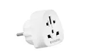 Produktbild: Verbatim World-to-Europe Steckdosenadapter WTEU‑02, Reiseadapter für EU-Steckdose, Eurostecker weltweit, Adapter für Stecker USA,UK, England, Australien, 100-250V Versand in die Schweiz