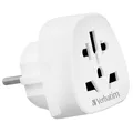 Produktbild: Verbatim World-to-Europe Adapter, WTEU-02 (49549) Reiseadapter #1907122