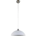 Produktbild: Lindby Pendelleuchte Valeria 9621039 Modern in Weiß aus Glas 1-flammig E27 Küchenleuchte