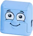 Produktbild: MARKY C166666 - Stempel Set in Hellblau, mit schwarzer Tinte zum Beschriften verschiedener Gegenstände und Kleidung, inkl. austauschbarer Stempel, einer Pinzette und Sticker, Blau