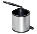 Produktbild: WESCO 010212-11 Abfalleimer 13 Liter RONDO 2 ab 40 cm Schrankbreite, silberfa...
