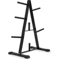 Produktbild: Tectake Hantelscheibenständer  Mit 7 Aufnahmen Scheibenaufnahme 25 mm  67 x 38 50 x 91 cm Schwarz