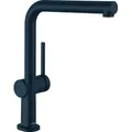Produktbild: hansgrohe Talis M54 Einhebel-Küchenmischer 270, Niederdruck Warmwasserbereiter, Ausziehauslauf, 1jet, 72860670, Farbe: Schwarz Matt