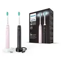 Produktbild: Philips 3100 Series Sonicare HX3675/15 - Doppelpack Elektrische Schallzahnbürste