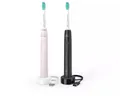Produktbild: Elektrische Schallzahnbürste Philips Sonicare 3100 Doppelpack Plaque Entfernen