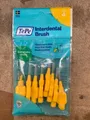 Produktbild: 16 Tepe Interdentalbürsten, fein, 0,7 mm, gelb