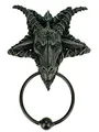 Produktbild: Joh. Vogler GmbH Baphomet Dämon Türklopfer, Polyresin, Schwarz, 1 Set, 1 Stück, 23 x 16 x 5 cm