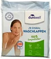Produktbild: DUNIWELL 28 Einmal Waschlappen 100% kompostierbar