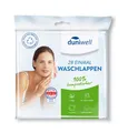 Produktbild: Duniwell Einmalwaschlappen 28 St 6-lagig – Weiche Einwegtücher für sanfte Pflege