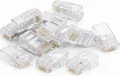 Produktbild: DANICOM UTP RJ45 CAT6 Netzwerkstecker - für flexible Kabel - 10 Stück