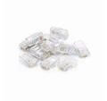 Produktbild: Danicom Netzwerkstecker DANICOM UTP RJ45 CAT6 Netzwerkstecker - für flexible Kabel - 10 Stück