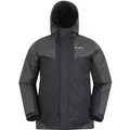 Produktbild: Mountain Warehouse Herren Dusk III Ski Jacke (Schwarz/Grau)