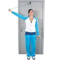 Produktbild: ATC Handels GmbH Schultertrainer Pulley, Shoulder Rope Pulley-Set, Seilzug Seil Gymnastik inkl. Handgriffe und Befestigung Reha, Physiotherapie, Schulterbeweglichkeit Tür