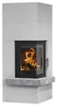 Produktbild: Oranier Kaminbausatz Club W + Naturstein grau 7 KW