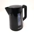 Produktbild: Philips Wasserkocher Haushalt Series 3000 Klappdeckel Leuchtanzeige Schwarz Schn