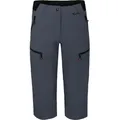 Produktbild: Bergson Outdoorhose PORI Capri Damen 3/4 Wanderhose, robust, elastisch, Normalgrößen, grau/blau blau|bunt|grau 42