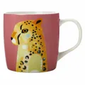 Produktbild: Maxwell & Williams Pete Cromer Becher Cheetah Tasse Kaffeebecher Porzellan 420ml