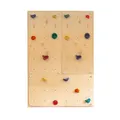 Produktbild: Kletterwand Indoor mit bunten Klettersteinen und Montagematerial für Kinder und Erwachsene Größe: 3 Platten (1,95 m²)