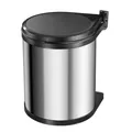 Produktbild: HAILO Compact-Box M Einbau-Abfallsammler 15 Liter Mülleimer Abfalleimer edelstah
