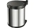 Produktbild: Hailo Einbaumülleimer Compact-Box 15 l silber schwarz