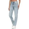 Produktbild: REPUBLIX Loose-fit-Jeans Madeline Damen Mid Waist Loose-fit Denim Jeans Basic blau 32
