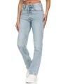 Produktbild: REPUBLIX Damen Mid Waist Loose-fit Denim Jeans Basic RJ-1002 Hellblau 32
