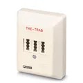 Produktbild: Phoenix Contact, 2749628, Überspannungsableiter, Oberflächenmontage, 60V dc 5kA TAE-TRAB FM-NFN-AP
