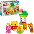 Produktbild: LEGO DUPLO | Disney Winnie Puuhs Geburtstagsparty - Lernspielzeug für Vorschulkinder - Set mit 3 Minifiguren, inkl. Winnie Puuh, Tigger & Ferkel - Geschenkidee für Jungen & Mädchen ab 1,5 Jahren 10457