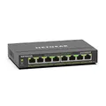 Produktbild: NETGEAR GS308EPP PoE Switch 8 Port Gigabit Ethernet LAN Switch PoE+ 123W Plus (Managed Netzwerk Switch PoE mit IGMP Snooping, QoS, VLAN, lüfterloses Metallgehäuse)