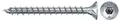 Produktbild: Fischer 670656 Power-Fast II Spanplattenschraube 4mm 50mm T-Profil Stahl galvanisch verzinkt 50St.