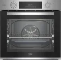 Produktbild: Beko Einbau-Backofen BBIS12301XE | 60 cm | 72 l | 9 Heizarten | SteamShine | 2-fach Teleskopauszug | Edelstahl, A+ (Spektrum: A+++ bis D)