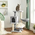 Produktbild: Kratzbaum Katzenbaum Stabil Kletterbaum klein Sisal Liegemulde Katzen PCT142W01